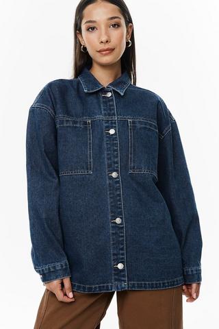 Denim Shacket