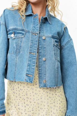 Cropped Denim Jacket