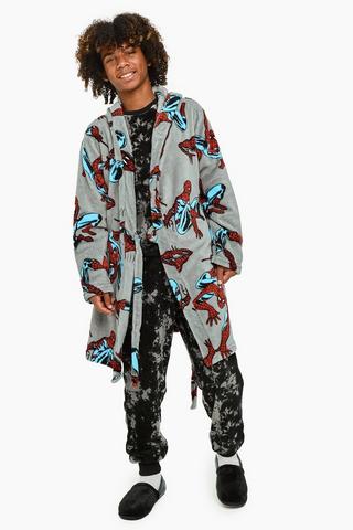 Spiderman Hooded Gown