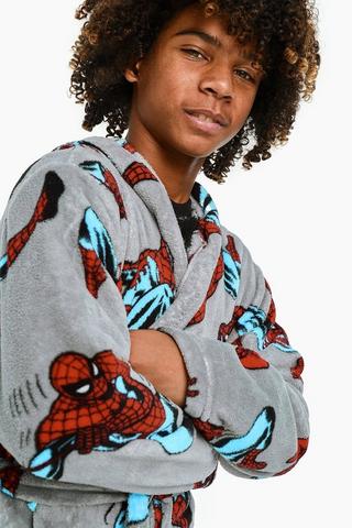 Spiderman Hooded Gown