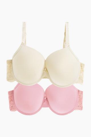 2 Pack T-Shirt Bra