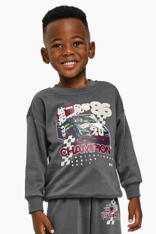 Racer Sweat Top