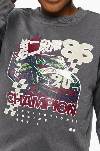 Racer Sweat Top