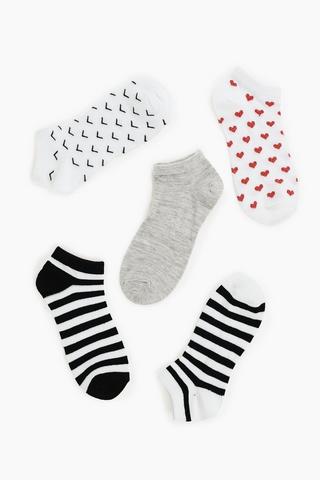 5 Pack Socks