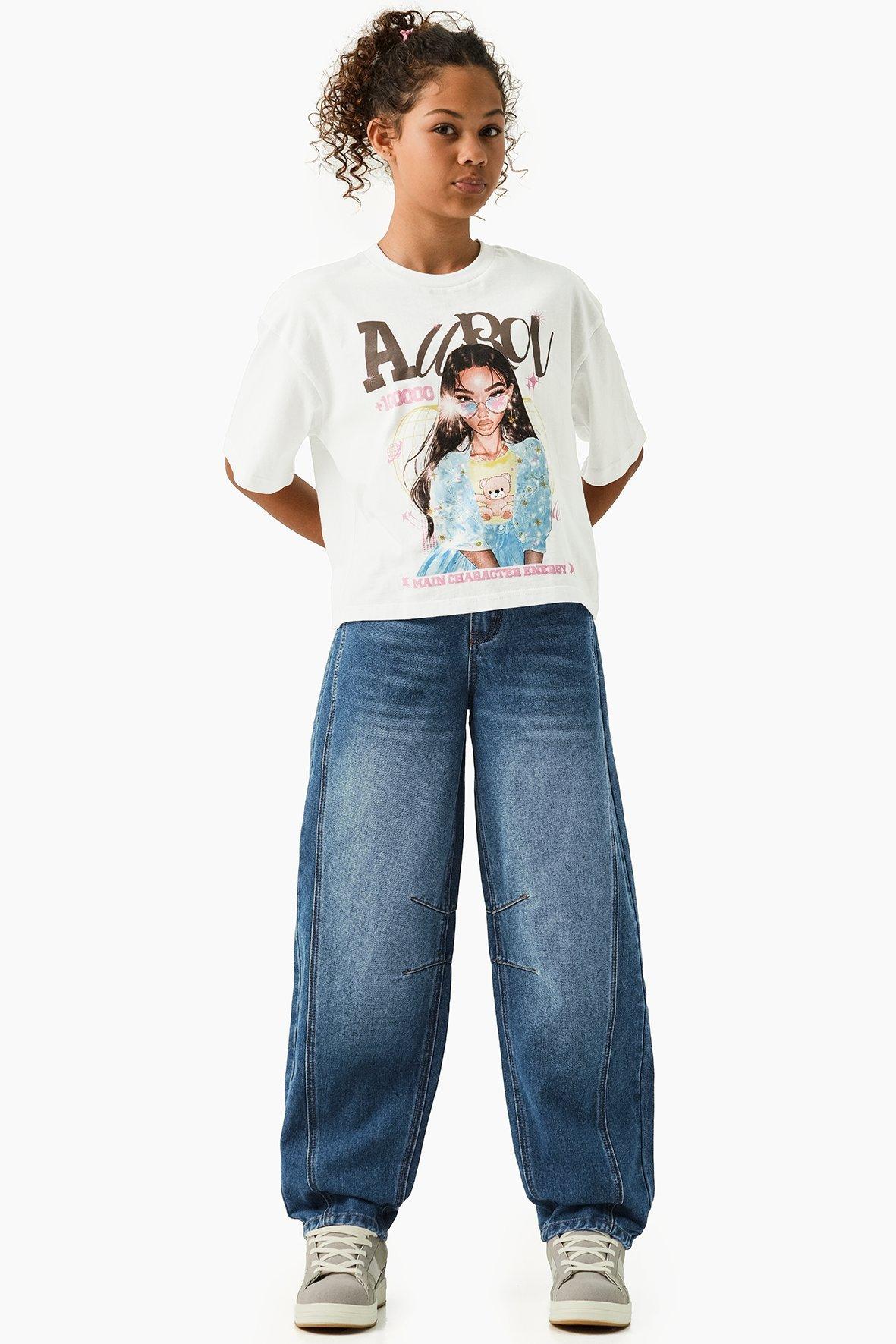 Baggy Jeans Girls In Denim Jeans Baggy Pants For Girls Denim Black