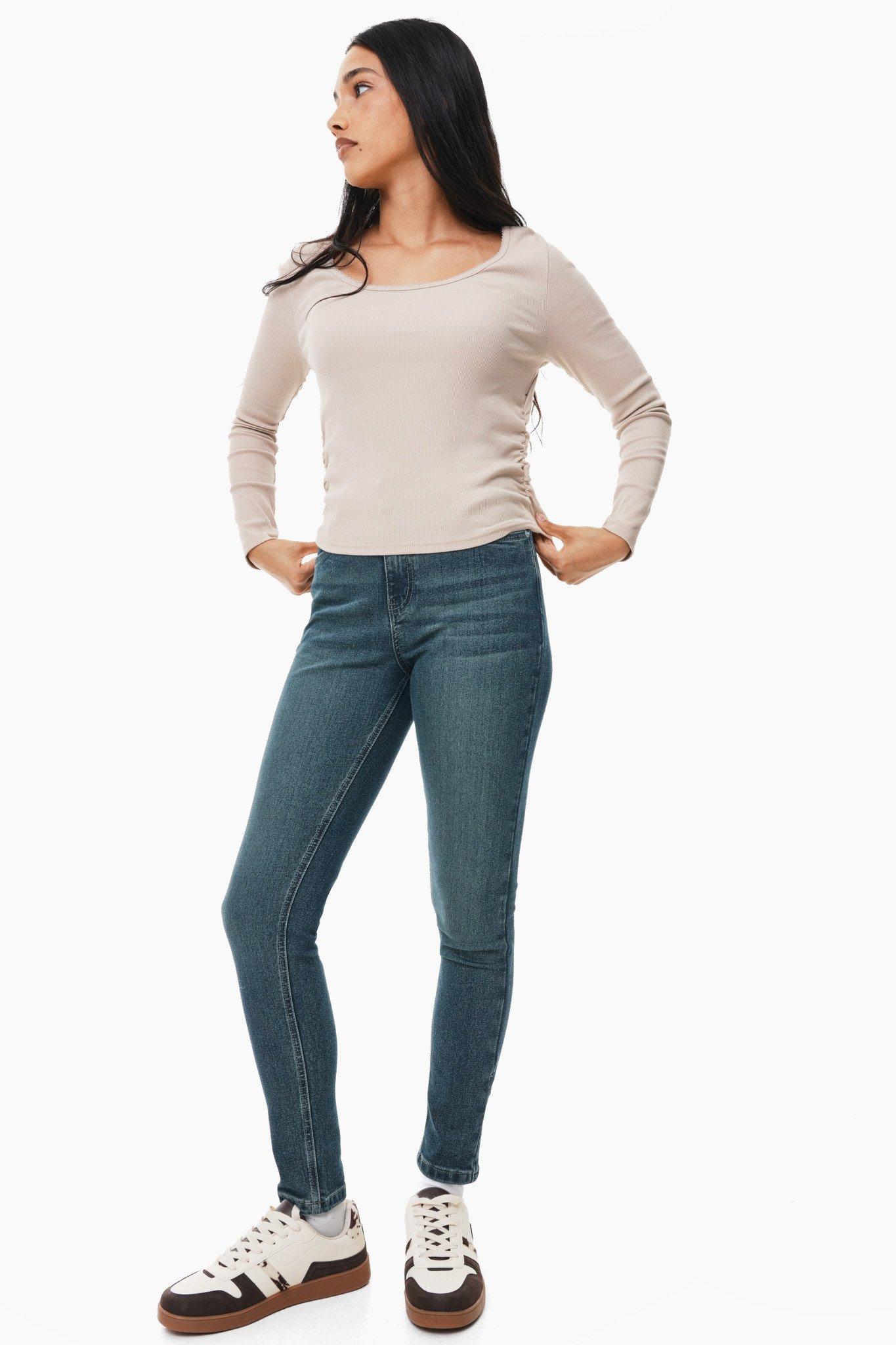 Liv High Rise Non-Skinny Skinny main image 1