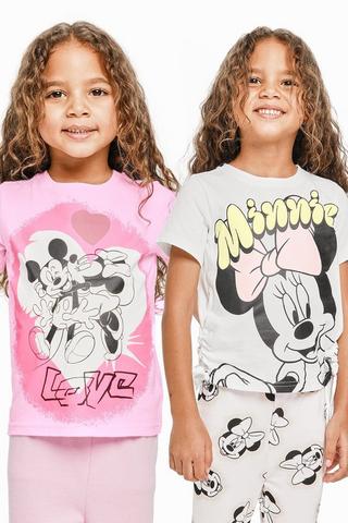 Minnie Mouse 2 Pack T-Shirts