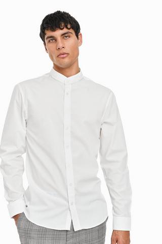 Mandarin Collar Shirt