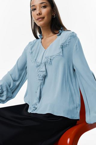 Ruffle Blouse