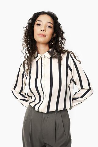 Slouchy Satin Shirt