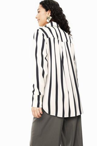 Slouchy Satin Shirt