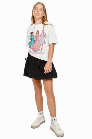 Bubble Hem Skirt