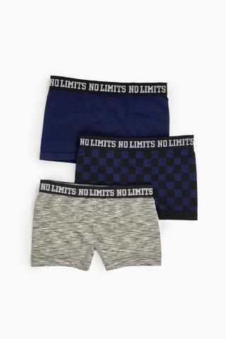 3 Pack Seamless Trunks