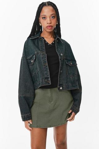 Cropped Denim Jacket