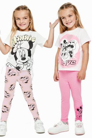 Minnie Mouse 2 Pack Leggings