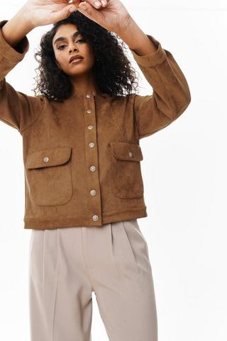 Suede Shacket