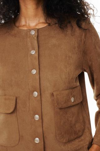 Suede Shacket