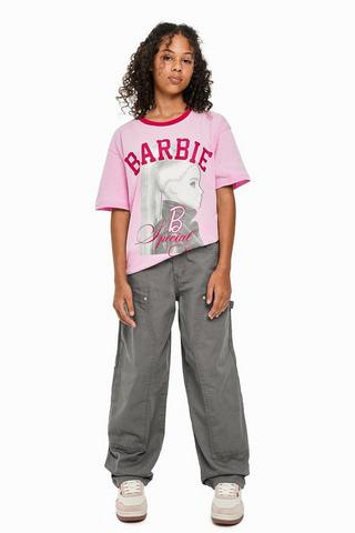 Wide-Leg Cargo Pants