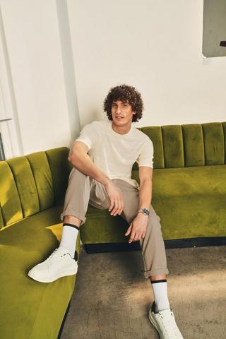 Tapered Fit Pants