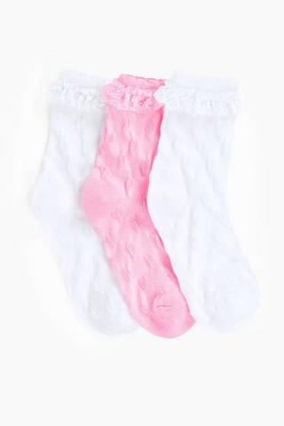 3 Pack Socks