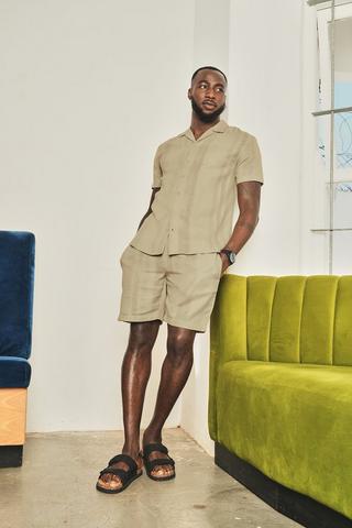 Textured Shorts