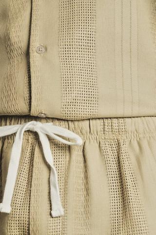 Textured Shorts