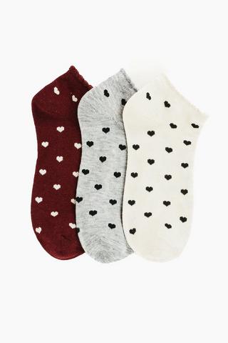 3 Pack Socks