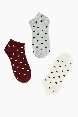 3 Pack Socks