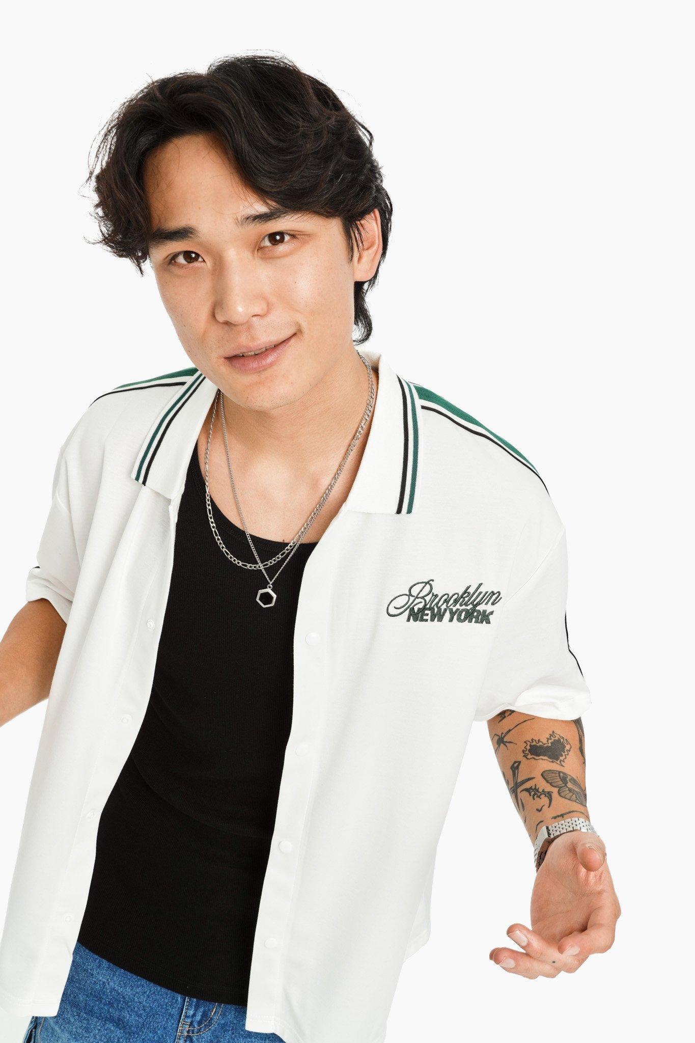 NEW YORK SHORT SLEEVE KNIT T-SHIRT