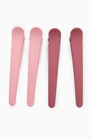 4 Pack Styling Hair Clips