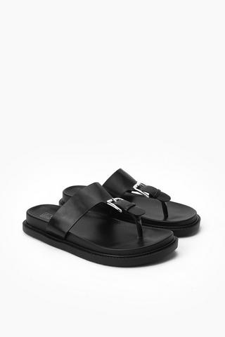 Buckle Thong Sandal