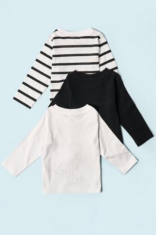 3 Pack Long Sleeve T-Shirts