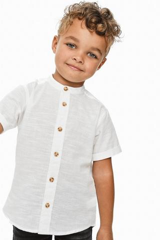 Mandarin Collar Shirt