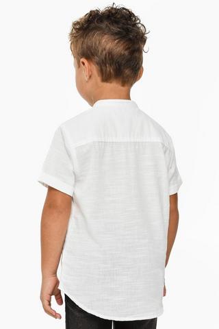 Mandarin Collar Shirt