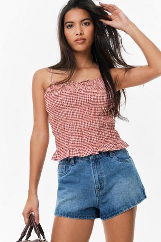 Shirred Cami Top