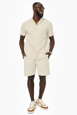 Textured Shorts