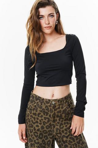 Skin Tight Long Sleeve Top