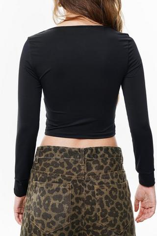 Skin Tight Long Sleeve Top