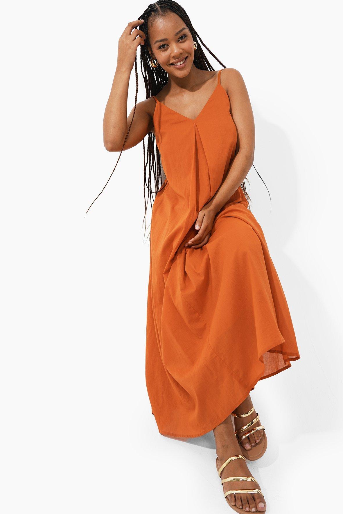 A-Line Dress with Color Block Detail 60752 main image 0
