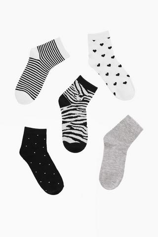 5 Pack Socks