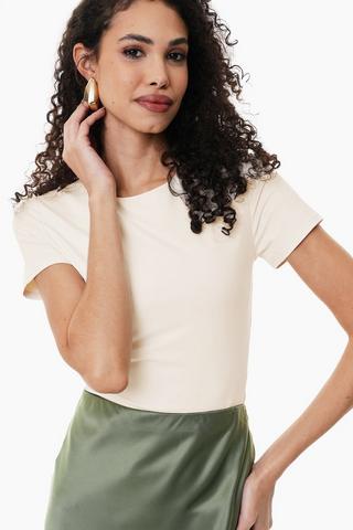 Fitted Short Sleeve Top