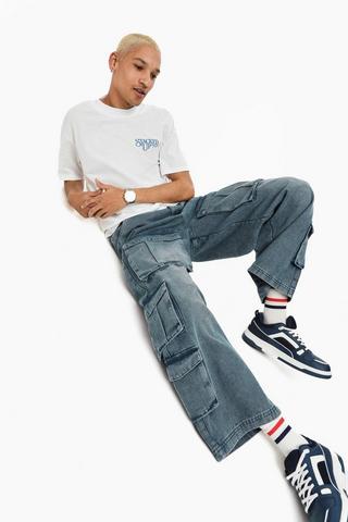 Baggy Cargo Denim