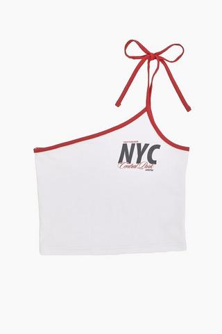 One Shoulder Tank Top