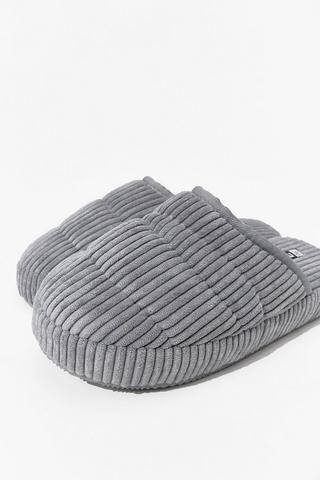 Corduroy Slipper