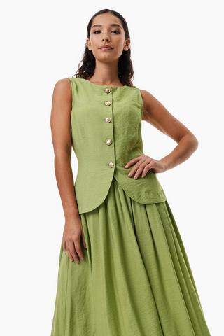 Tie-Back Waistcoat