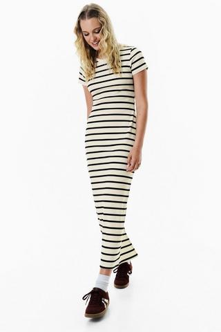 Stripe Bodycon Dress