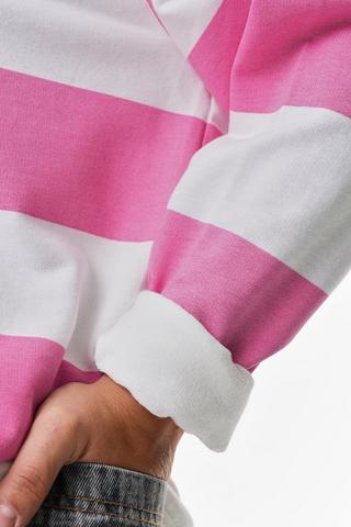 Regular Stripe Sweat Top