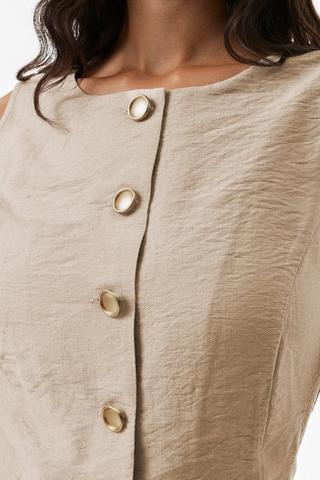 Tie-Back Waistcoat