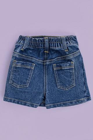 Denim Wrap Skirt