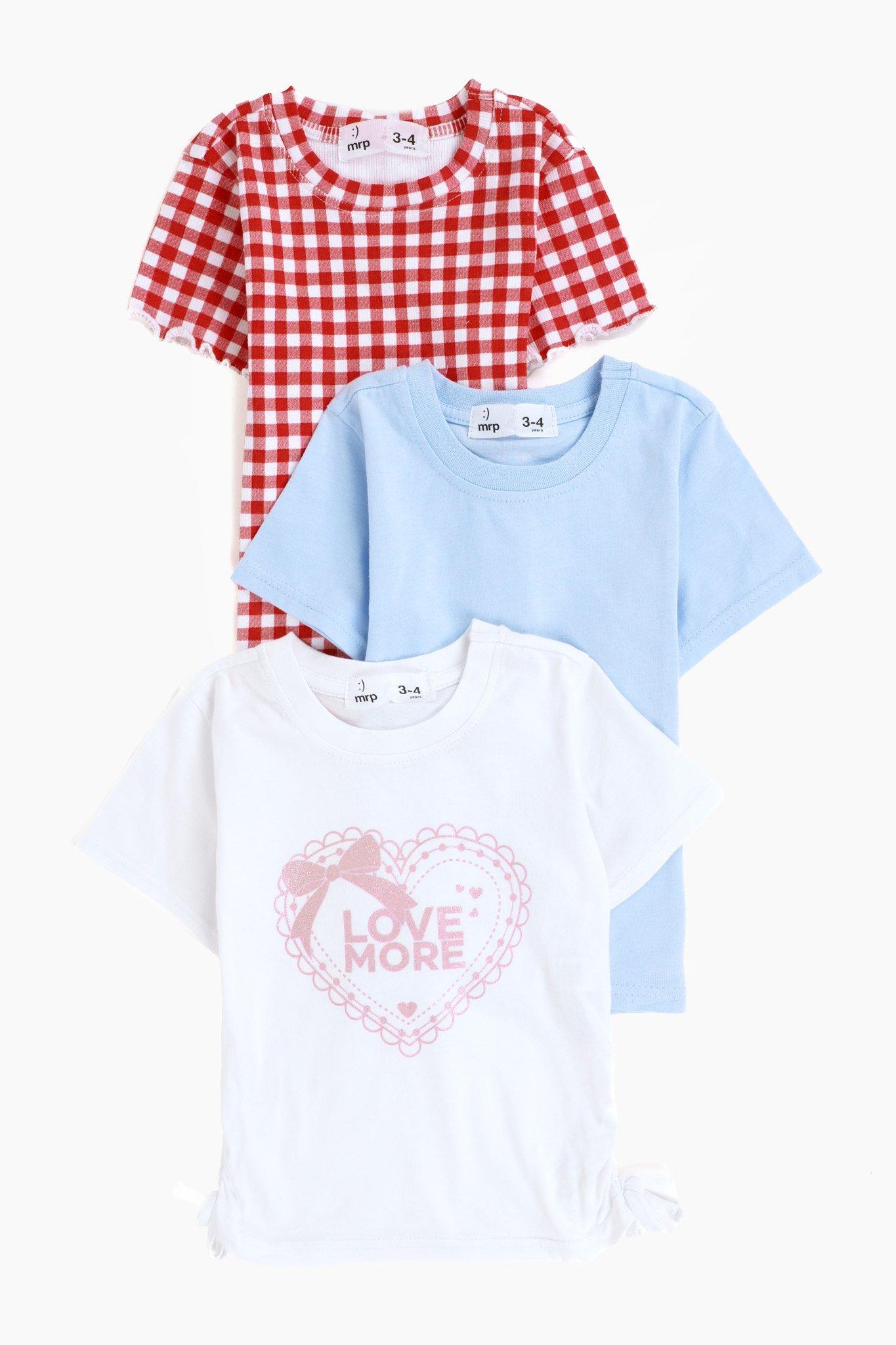 3 Pack T-Shirts